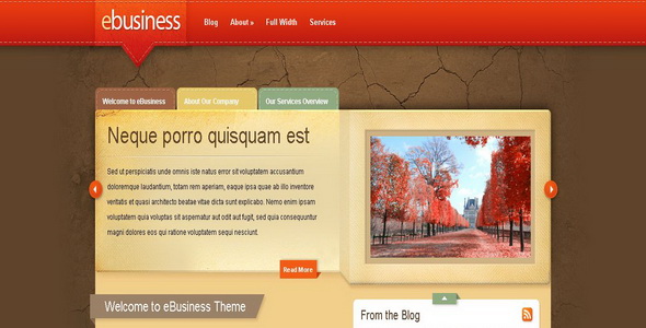 eBusiness WordPress Theme