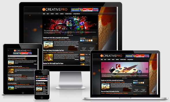 CreativePro Blogger Template