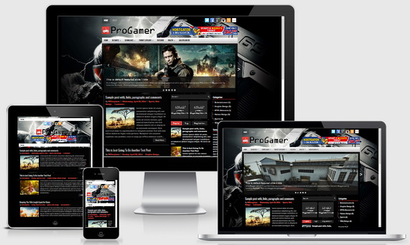 ProGamer Blogger Template