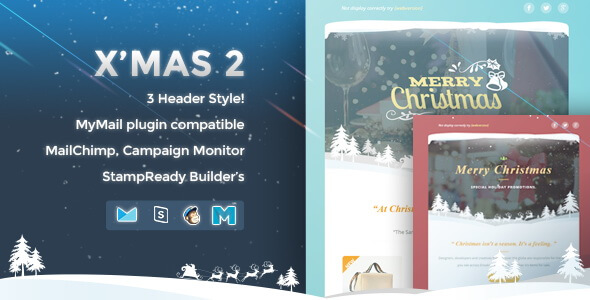 Xmas 2 - Responsive Email Template