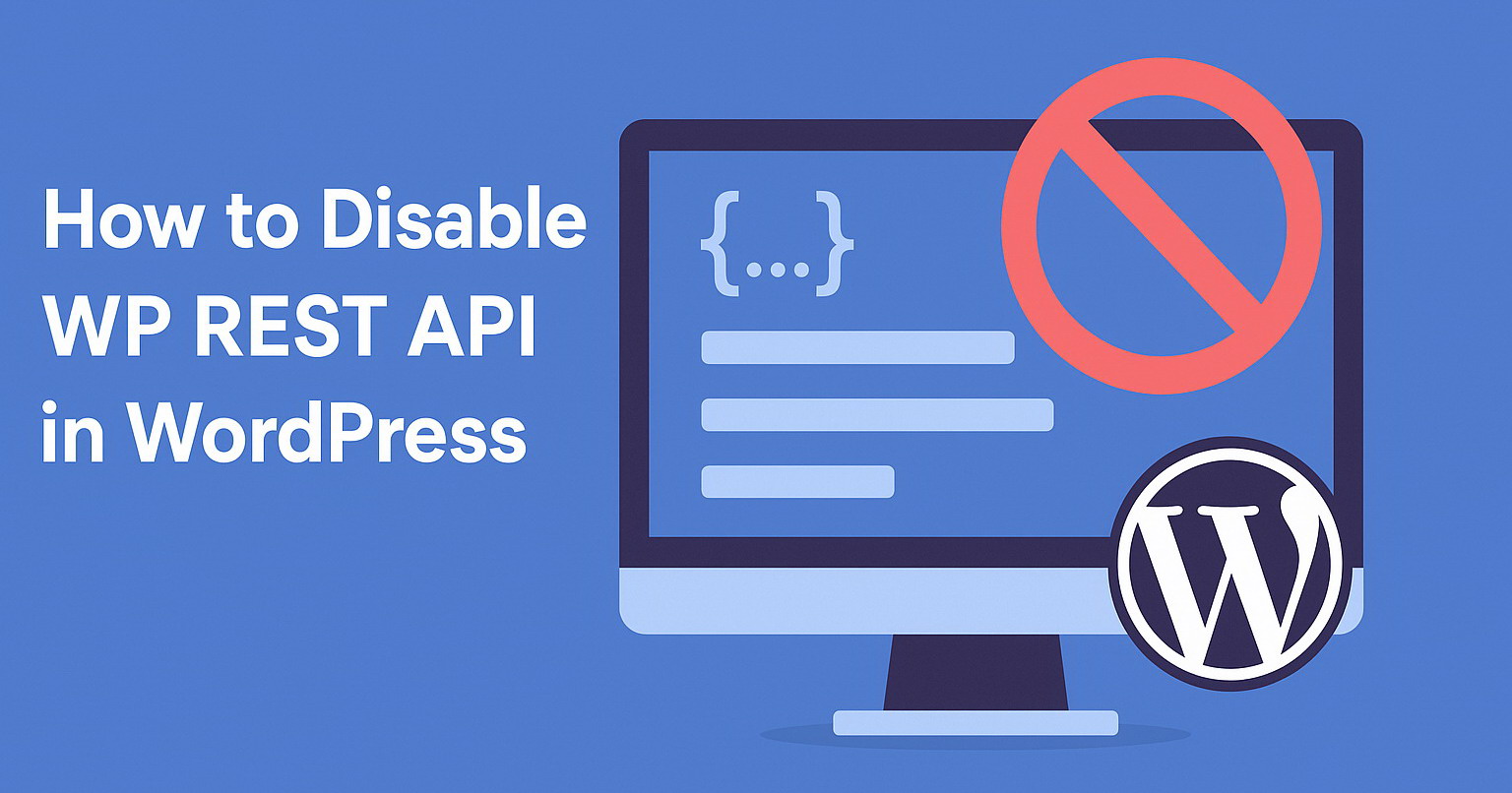 How to Disable WP REST API in WordPress