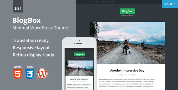 BlogBox - Responsive & Bold WordPress Theme