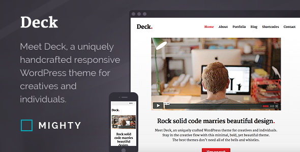 Deck - WordPress Theme