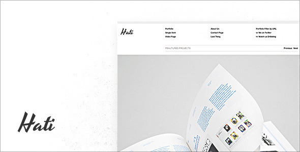 Hati - WordPress Theme