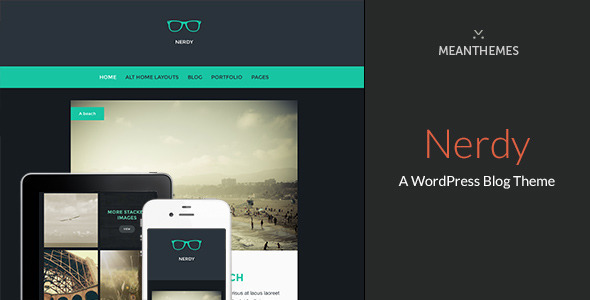 Nerdy - A WordPress Blog Theme