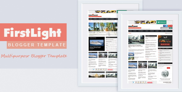 FirstLight Blogger Template