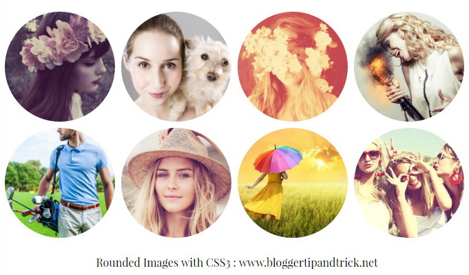 Rounded Images with CSS3