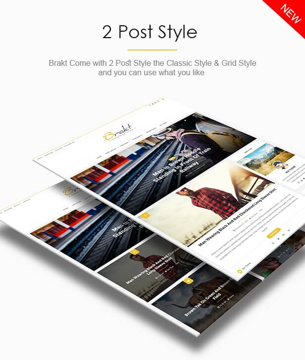 Post Styles - Brakt Blogger Template