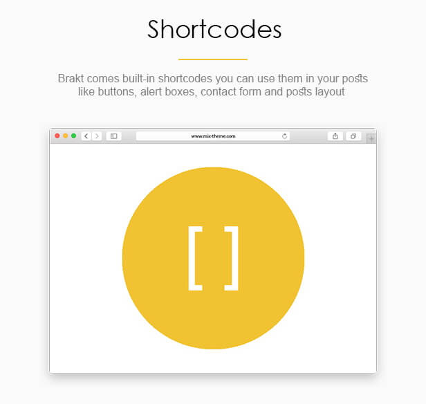 Shortcodes - Brakt Blogger Template