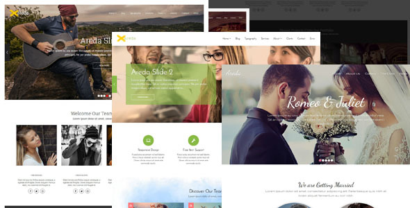 Areda Blogger Template