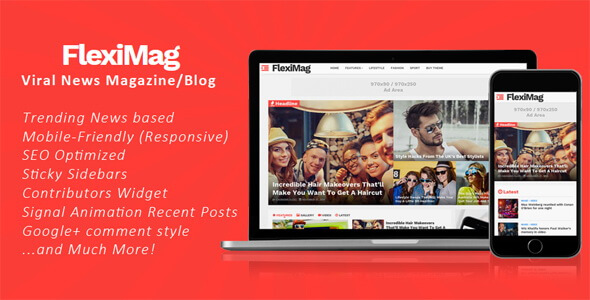 FlexiMag Blogger Template