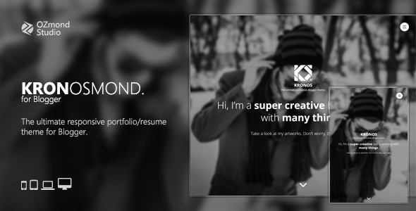 Kronosmond Blogger Template