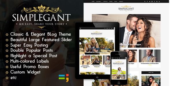 Simplegant Blogger Template