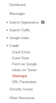 Google Search Console Sitemaps