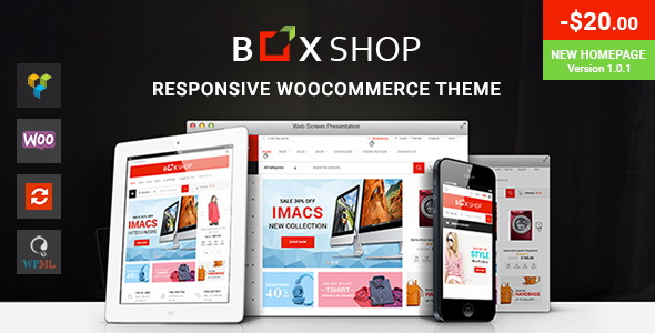 BoxShop - Responsive WordPress Theme