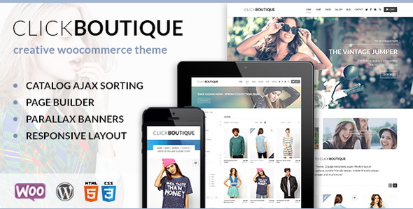 Click Boutique - Fashion Shop WordPress WooCommerce Theme
