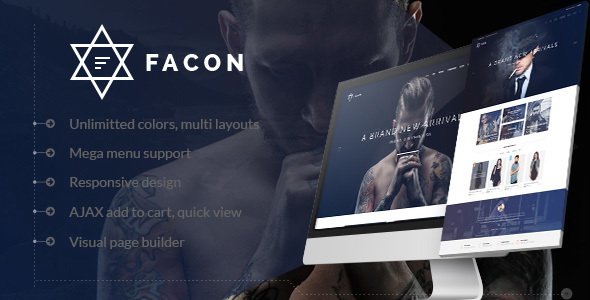 Facon - Fashion Responsive WordPress Theme

