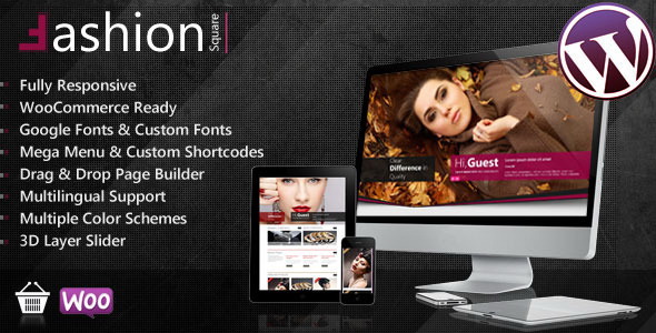 Fashion Shop Responsive WordPress Theme
