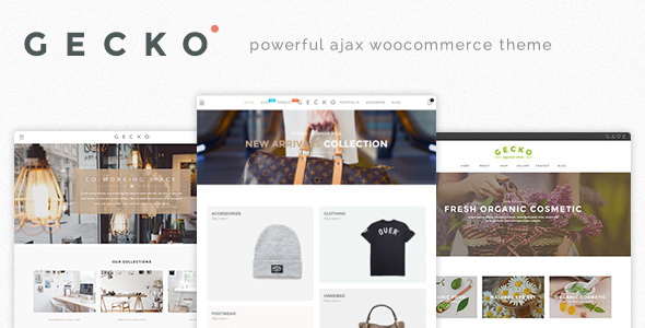 Gecko - Powerful Ajax WooCommerce Theme
