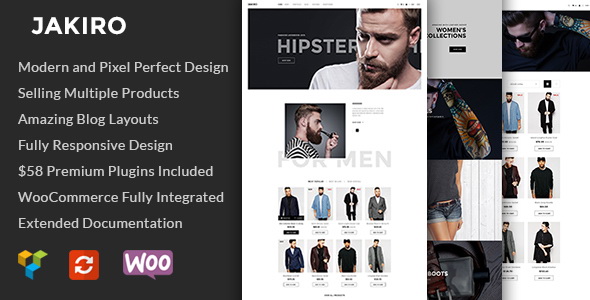 Jakiro - Fashion Shop WordPress Theme
