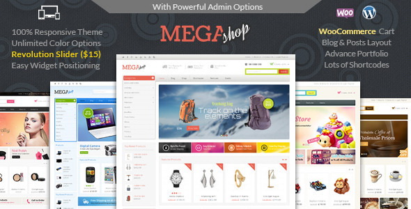 Mega Shop - WooCommerce Responsive Theme
