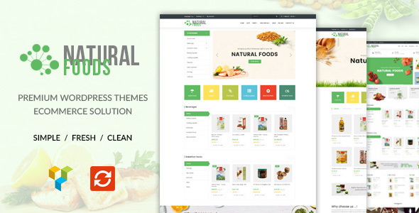 NaturalFood - Responsive WooCommerce WordPress Theme
