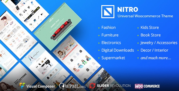 Nitro - Universal WooCommerce Theme from ecommerce experts
