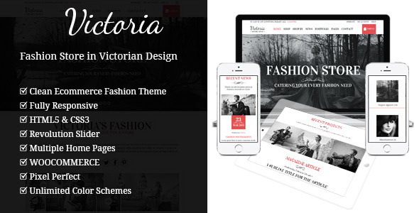 Victoria - Fashion WooCommerce WordPress Theme
