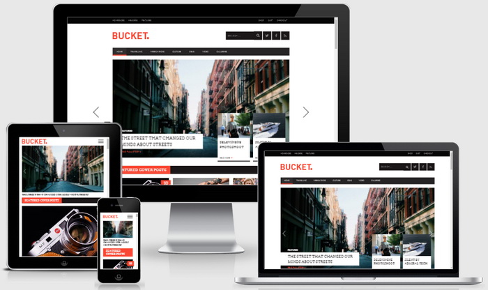 BUCKET WordPress Theme