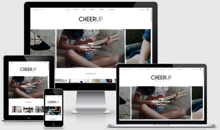 CheerUp WordPress Theme