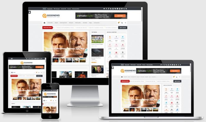 Goodnews WordPress Theme