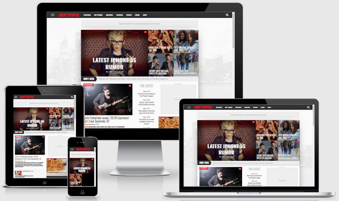 Hot Topix WordPress Theme