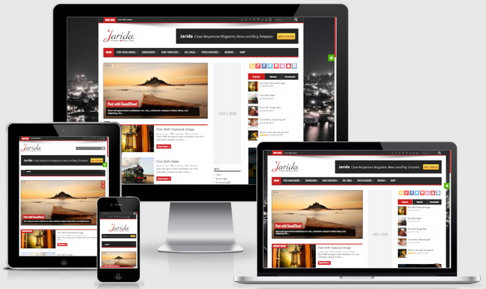 Jarida WordPress Theme