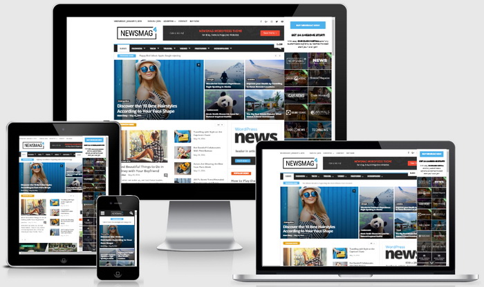 Newsmag WordPress Theme