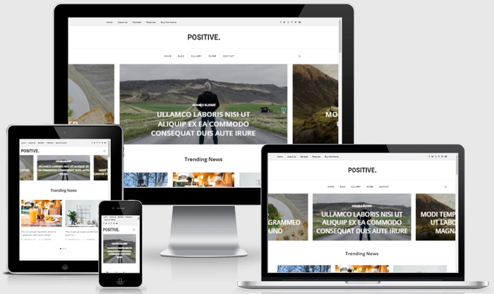 Positive WordPress Theme