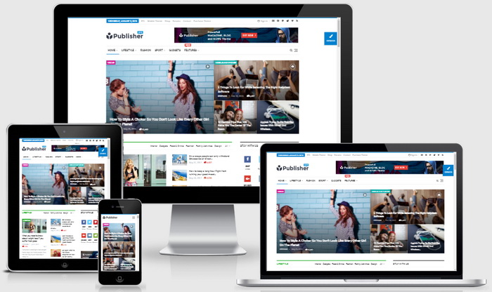 Publisher WordPress Theme