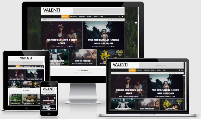 Valenti WordPress Theme