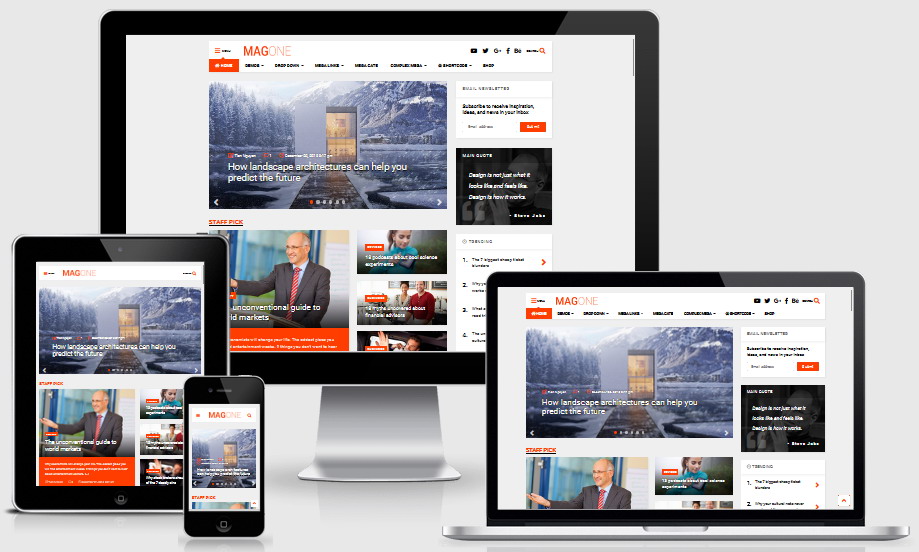 MagOne WordPress Theme