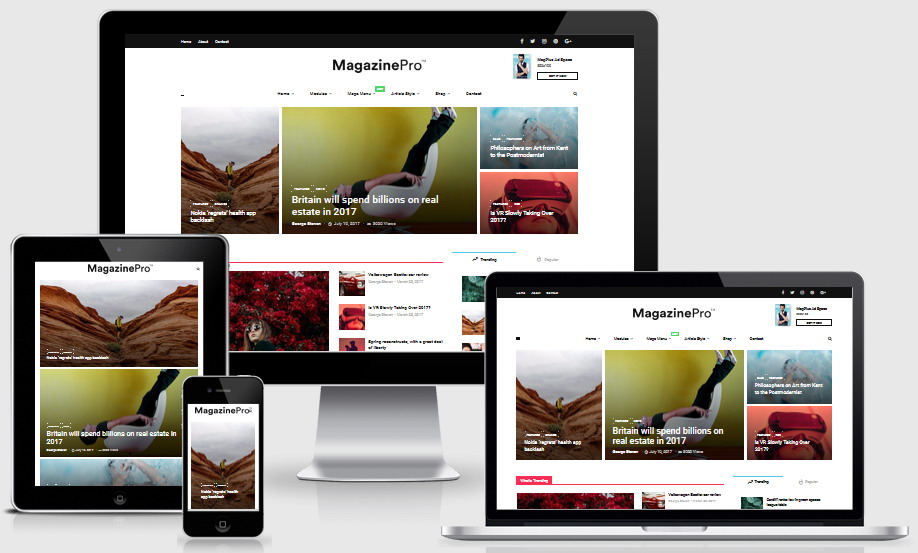 MagPlus WordPress Theme