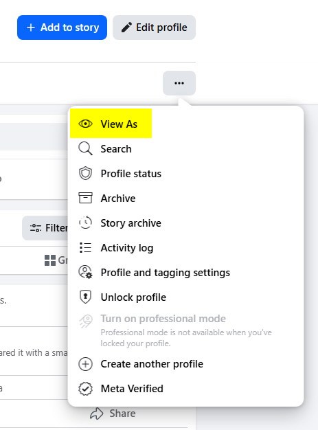 How to View Your Facebook Profile as Public on Desktop
