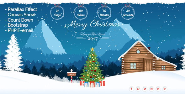 Christmas Landing Page